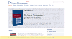Desktop Screenshot of klostermann.de